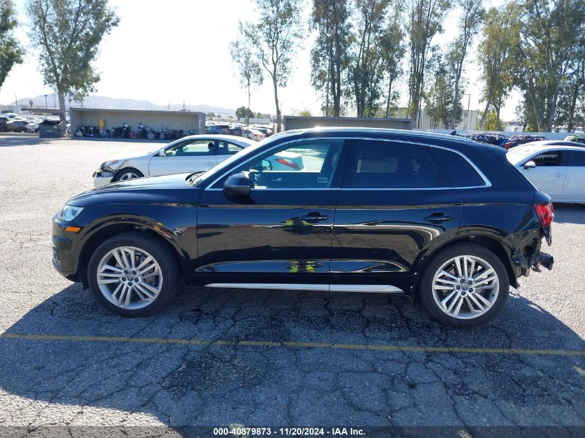 2019 Audi Q5 45 Premium VIN: WA1BNAFY8K2101947 Lot: 40879873