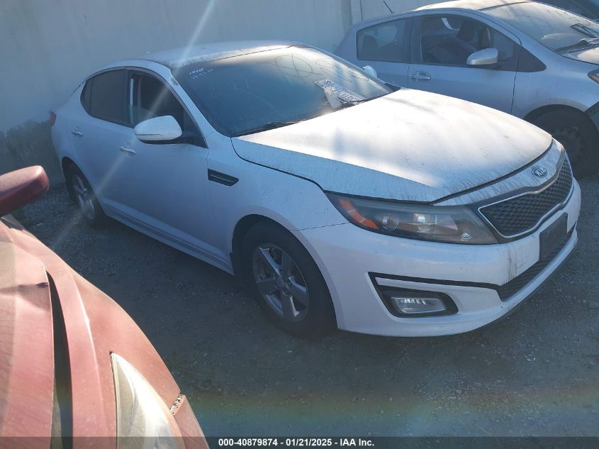 VIN 5XXGM4A79FG478169 2015 KIA Optima, LX no.1