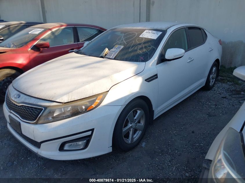 VIN 5XXGM4A79FG478169 2015 KIA Optima, LX no.2