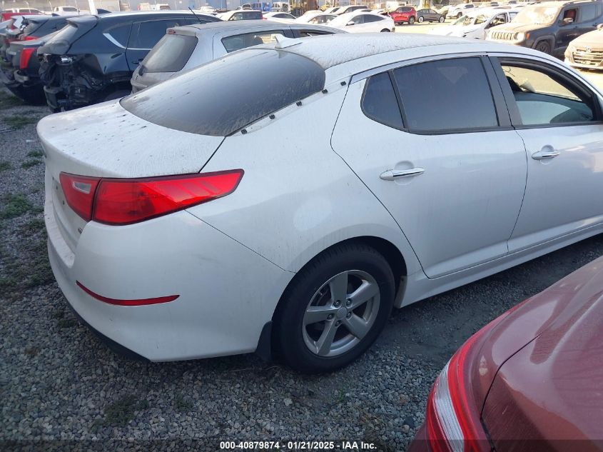 VIN 5XXGM4A79FG478169 2015 KIA Optima, LX no.4