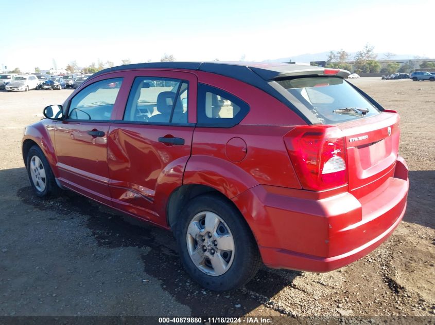 2008 Dodge Caliber Se VIN: 1B3HB28BX8D721043 Lot: 40879880