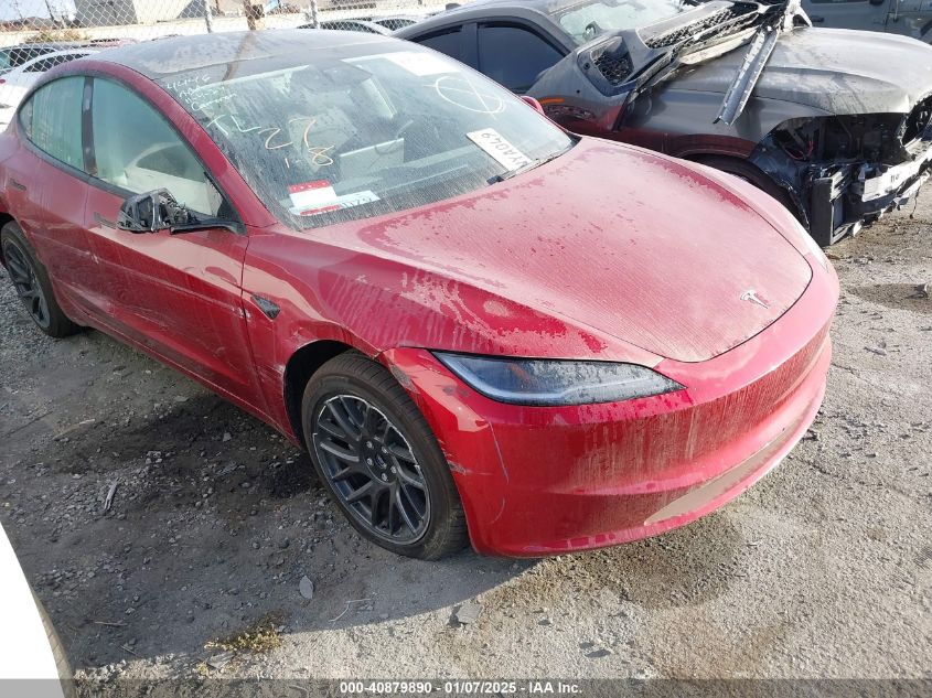 VIN 5YJ3E1EA1RF842222 2024 Tesla Model 3, Rear-Whee... no.1