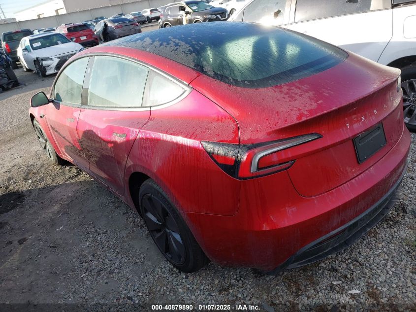 VIN 5YJ3E1EA1RF842222 2024 Tesla Model 3, Rear-Whee... no.3