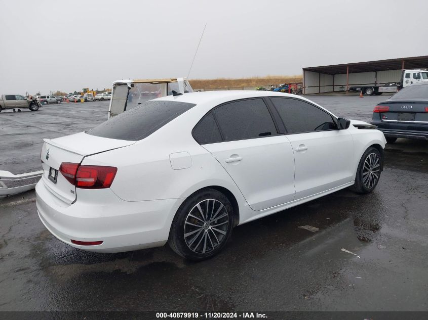 2016 Volkswagen Jetta 1.8T Sport VIN: 3VWD17AJ8GM394625 Lot: 40879919