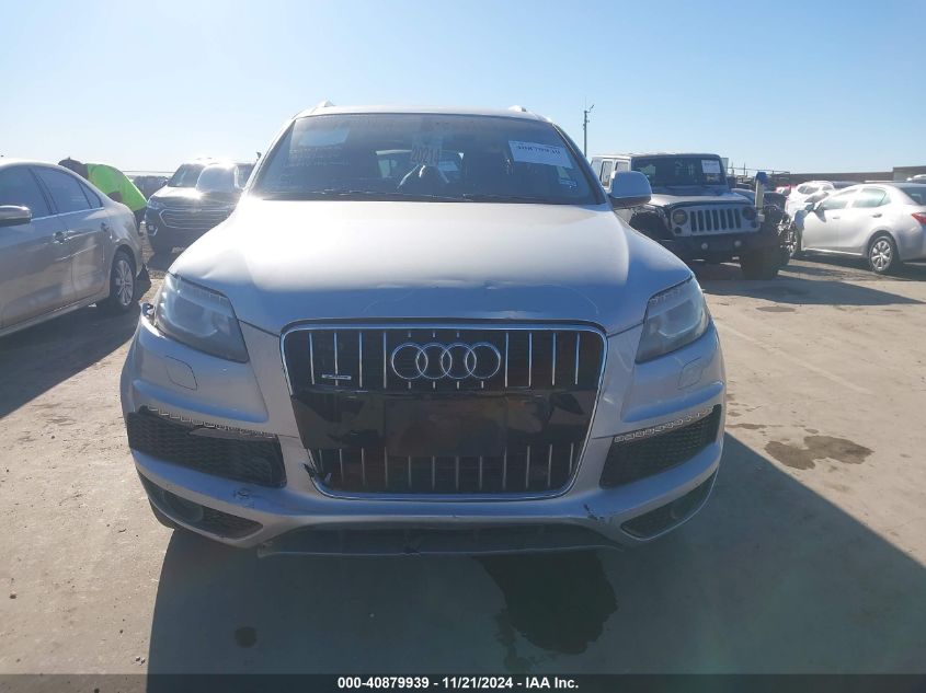 2014 Audi Q7 3.0T S Line Prestige VIN: WA1DGAFE5ED005484 Lot: 40879939