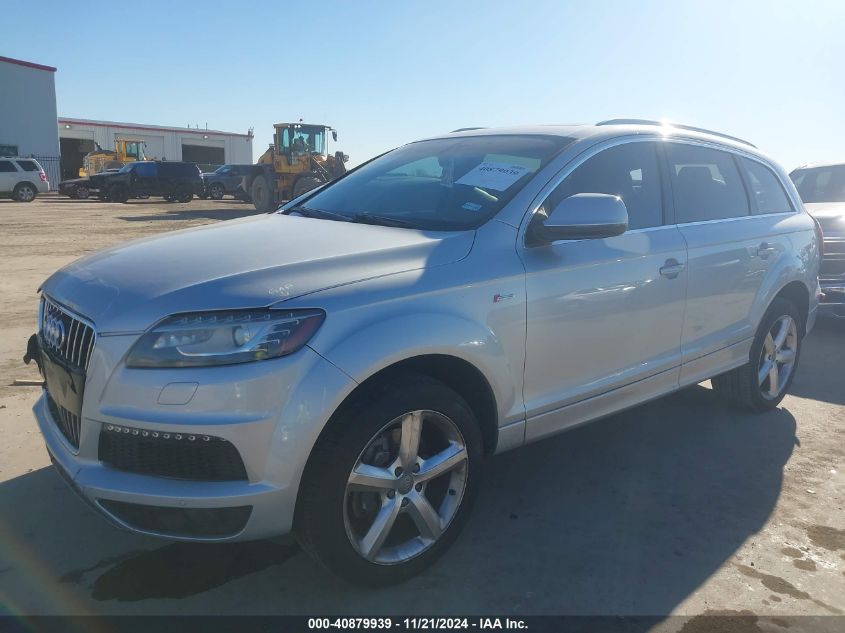 2014 Audi Q7 3.0T S Line Prestige VIN: WA1DGAFE5ED005484 Lot: 40879939