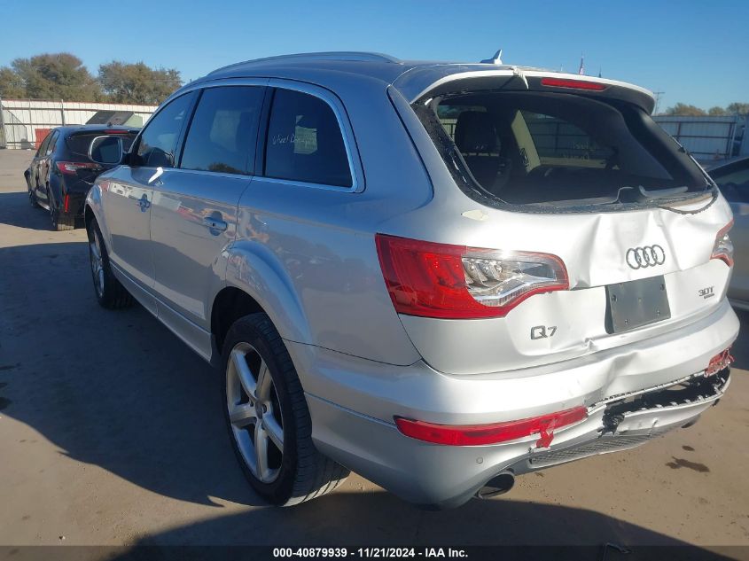 2014 Audi Q7 3.0T S Line Prestige VIN: WA1DGAFE5ED005484 Lot: 40879939