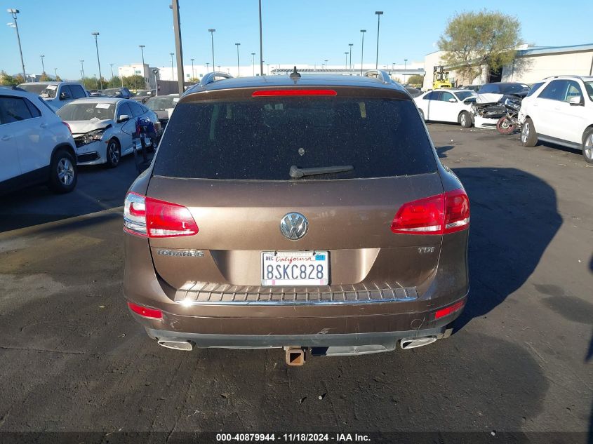 2013 Volkswagen Touareg V6 Tdi VIN: WVGEP9BP7DD003018 Lot: 40879944