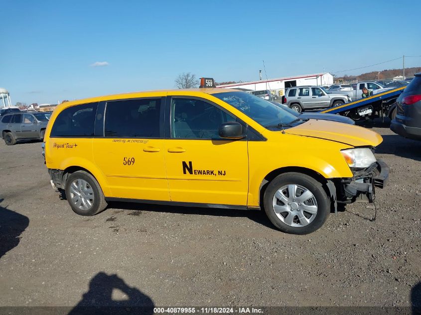 2016 Dodge Grand Caravan Se VIN: 2C4RDGBG7GR343452 Lot: 40879955