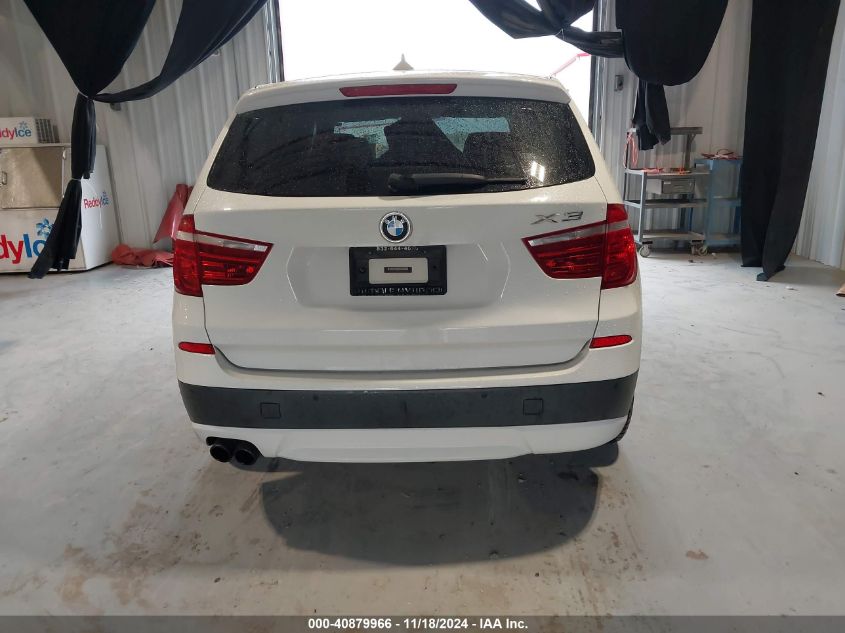 2013 BMW X3 xDrive28I VIN: 5UXWX9C56D0D05091 Lot: 40879966