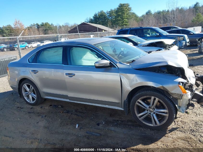 2014 Volkswagen Passat 2.0L Tdi Sel Premium VIN: 1VWCN7A30EC034233 Lot: 40880000