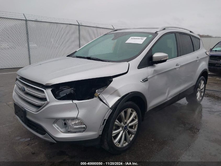 2017 Ford Escape Titanium VIN: 1FMCU9JD4HUB50362 Lot: 40880050