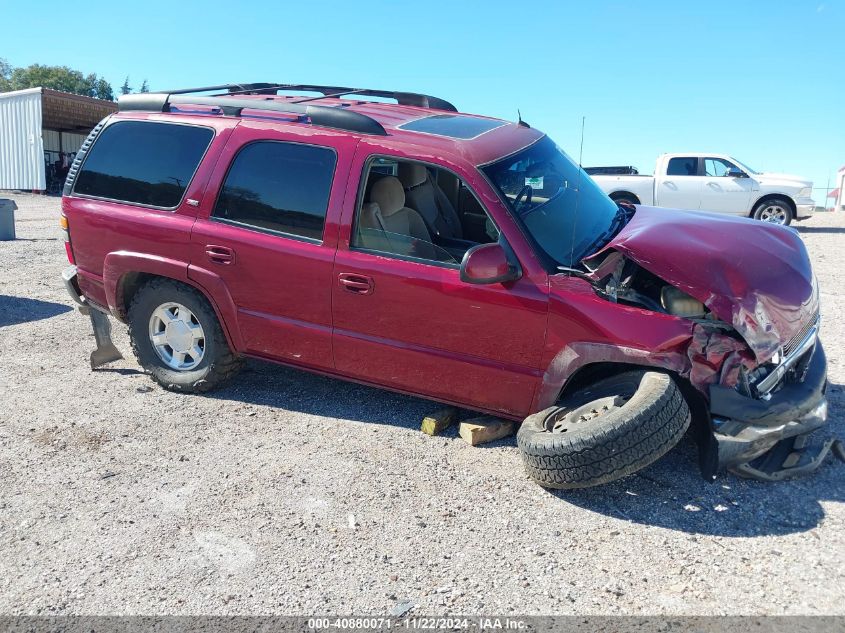 2005 Chevrolet Tahoe Z71 VIN: 1GNEK13T25R144977 Lot: 40880071