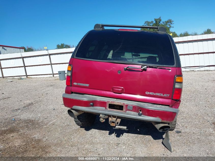 2005 Chevrolet Tahoe Z71 VIN: 1GNEK13T25R144977 Lot: 40880071