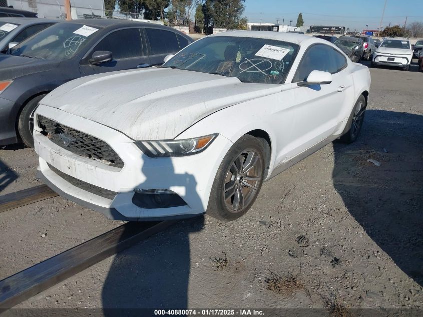 VIN 1FA6P8THXF5356558 2015 Ford Mustang, Ecoboost no.2