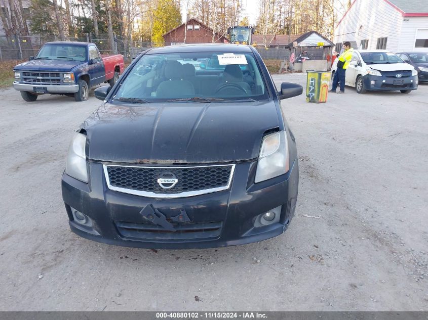 2012 Nissan Sentra 2.0 Sr VIN: 3N1AB6AP8CL774911 Lot: 40880102