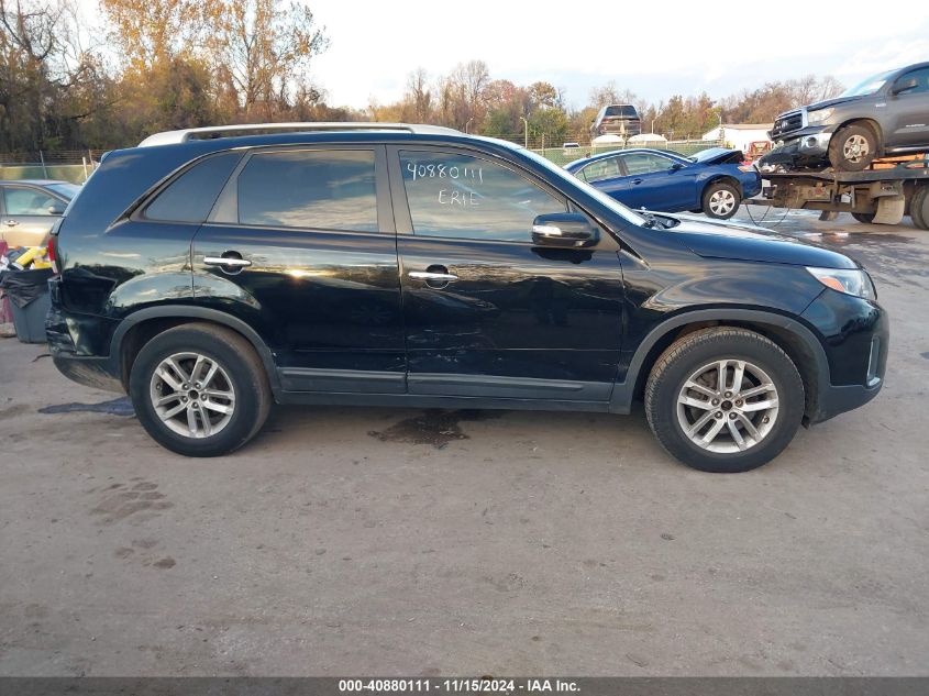 2015 Kia Sorento Lx VIN: 5XYKT4A65FG623515 Lot: 40880111