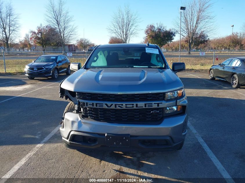 2022 Chevrolet Silverado 1500 Ltd 4Wd Short Bed Custom VIN: 1GCPYBEK7NZ122192 Lot: 40880147