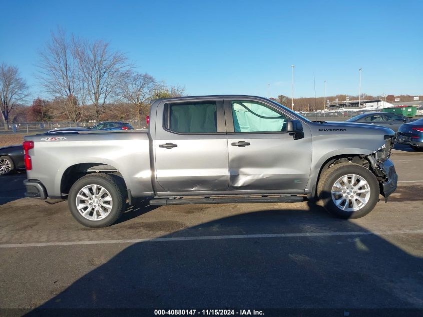 2022 Chevrolet Silverado 1500 Ltd 4Wd Short Bed Custom VIN: 1GCPYBEK7NZ122192 Lot: 40880147