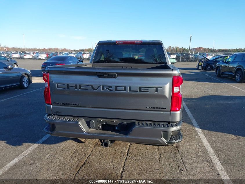 2022 Chevrolet Silverado 1500 Ltd 4Wd Short Bed Custom VIN: 1GCPYBEK7NZ122192 Lot: 40880147