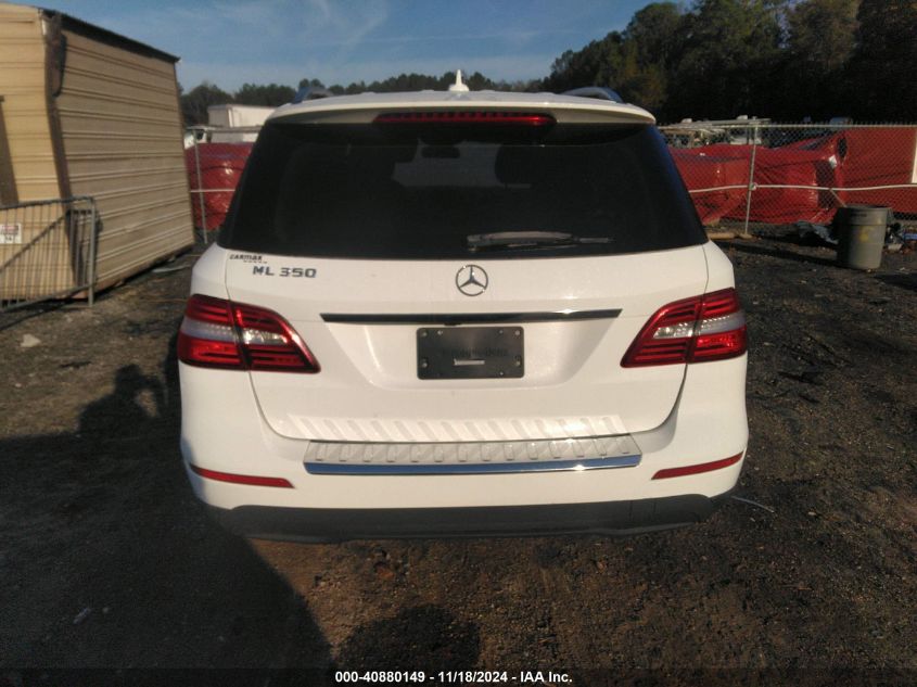 2015 Mercedes-Benz Ml VIN: 4JGDA5JB8FA610772 Lot: 40880149