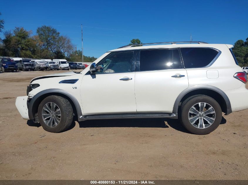 2018 Nissan Armada Sl VIN: JN8AY2ND1J9055062 Lot: 40880153