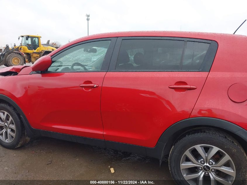 2015 Kia Sportage Lx VIN: KNDPB3AC6F7762168 Lot: 40880156