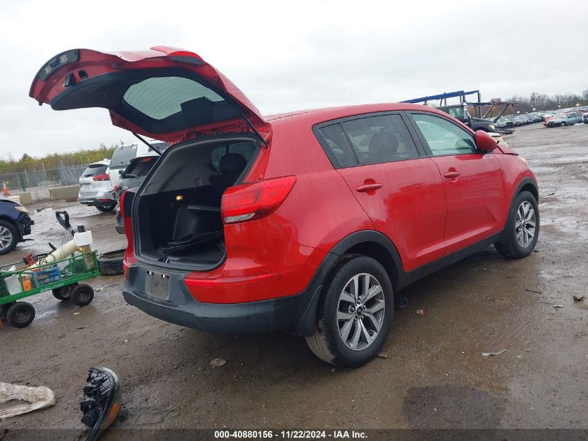 VIN KNDPB3AC6F7762168 2015 KIA Sportage, LX no.4