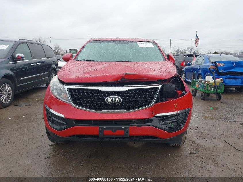 VIN KNDPB3AC6F7762168 2015 KIA Sportage, LX no.6