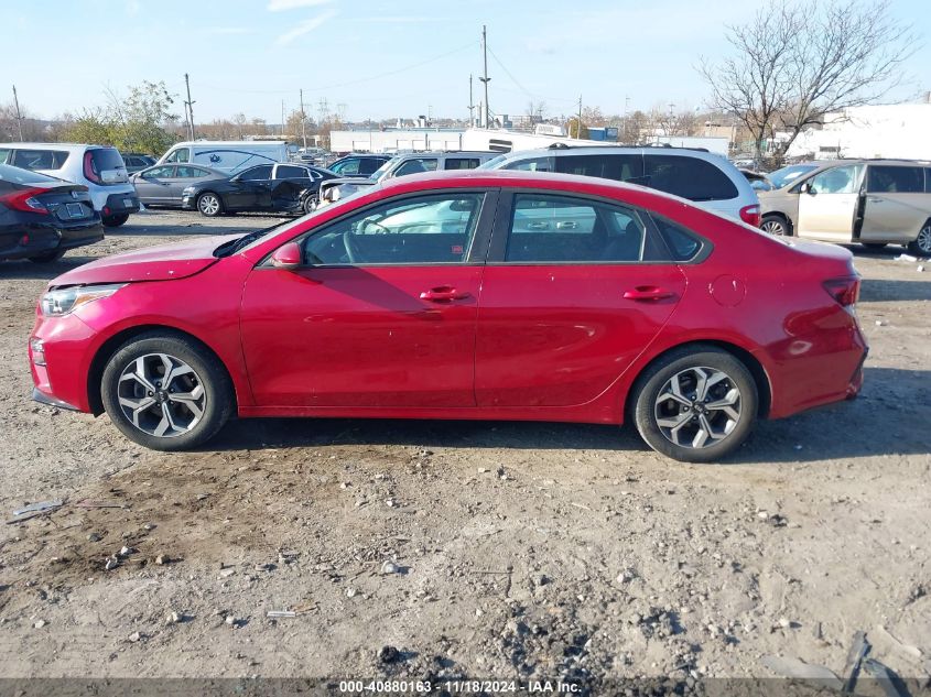 2021 Kia Forte Lxs VIN: 3KPF24AD6ME274152 Lot: 40880163