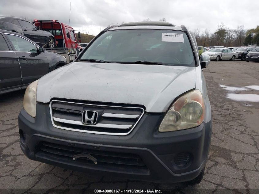 2005 Honda Cr-V Ex VIN: SHSRD78895U305514 Lot: 40880167