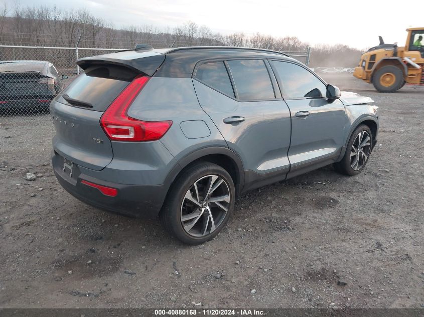 2021 Volvo Xc40 T5 R-Design VIN: YV4162UM6M2494402 Lot: 40880168