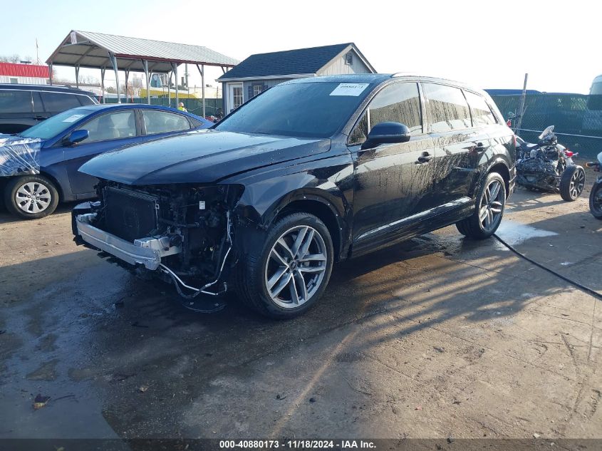 2018 Audi Q7 3.0T Premium VIN: WA1VAAF75JD049910 Lot: 40880173