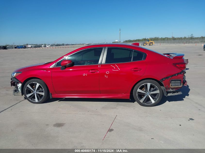 2018 SUBARU IMPREZA VIN: 4S3GKAL61J3617051