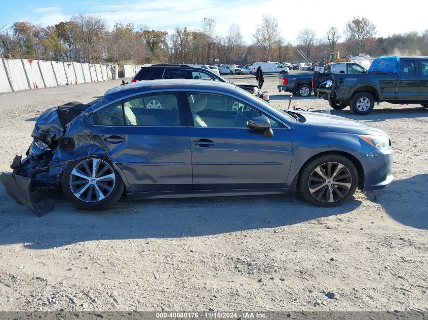 2016 Subaru Legacy 2.5I Limited VIN: 4S3BNAL60G3028504 Lot: 40880176