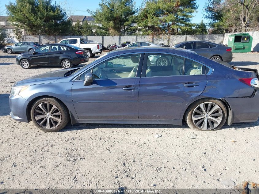 2016 Subaru Legacy 2.5I Limited VIN: 4S3BNAL60G3028504 Lot: 40880176