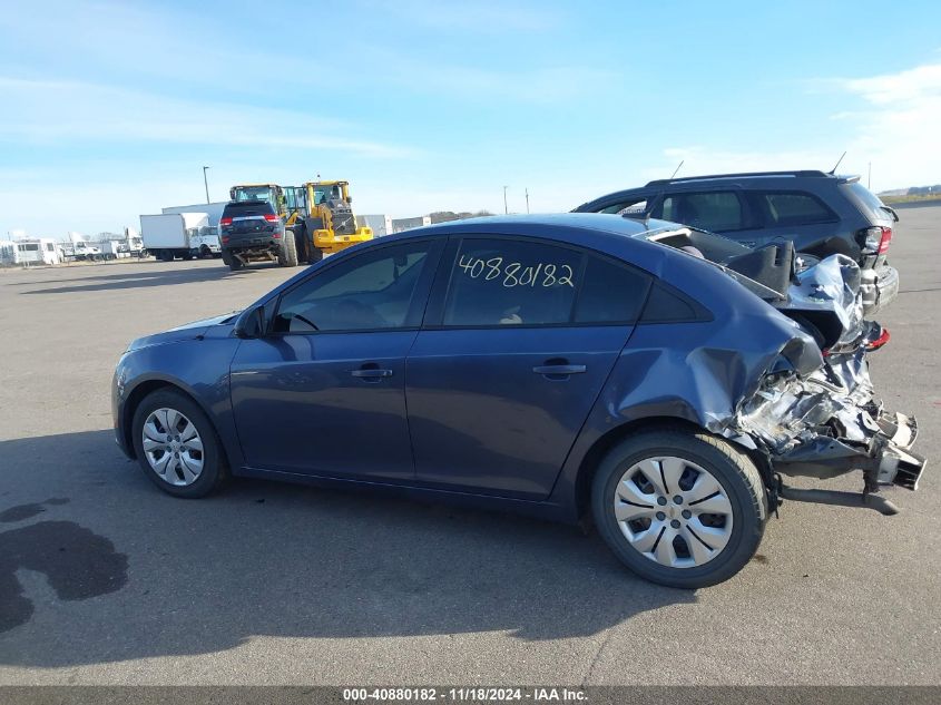 2014 Chevrolet Cruze Ls Auto VIN: 1G1PA5SH2E7213275 Lot: 40880182