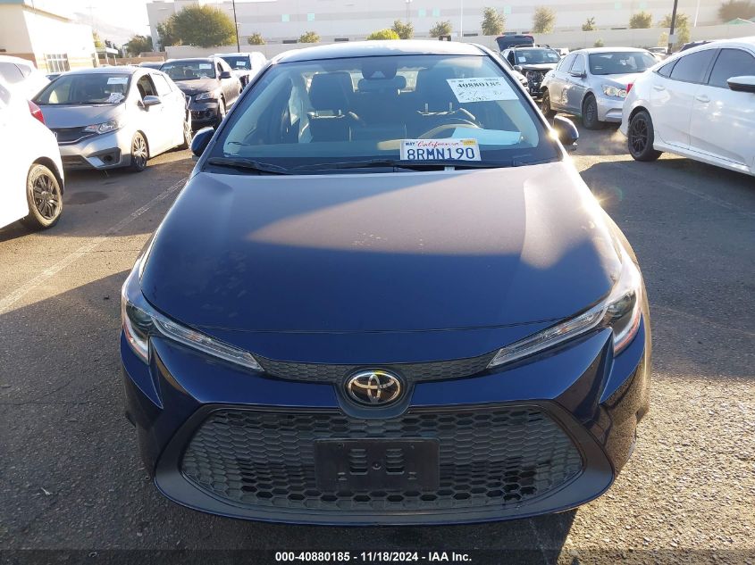 2020 Toyota Corolla Le VIN: JTDEPRAE9LJ107434 Lot: 40880185