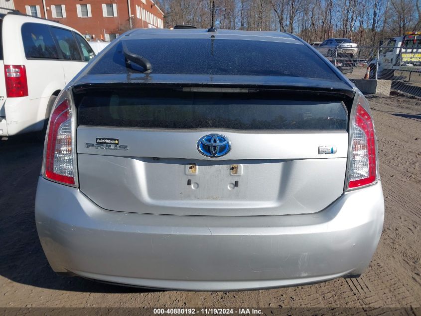 2013 Toyota Prius Three VIN: JTDKN3DU0D5645328 Lot: 40880192