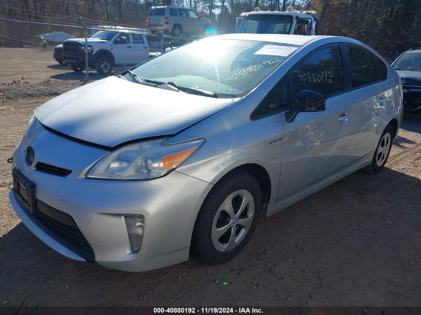 VIN JTDKN3DU0D5645328 2013 Toyota Prius, Three no.2