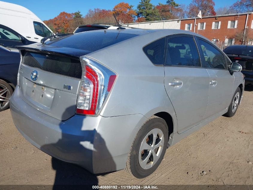 VIN JTDKN3DU0D5645328 2013 Toyota Prius, Three no.4