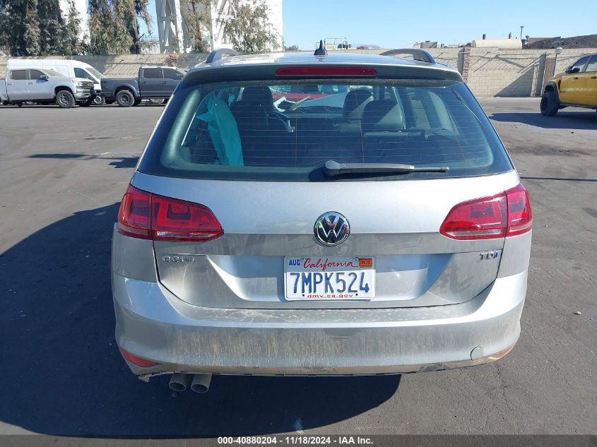 2015 Volkswagen Golf Sportwagen Tdi S/Tdi Se/Tdi Sel VIN: 3VWCA7AU9FM518471 Lot: 40880204