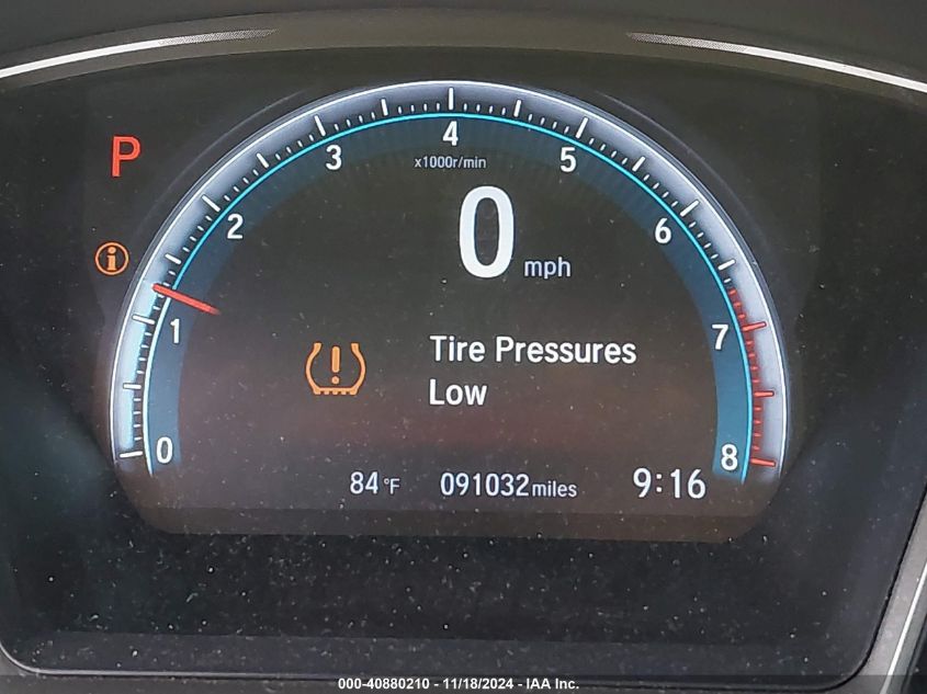 2016 HONDA CIVIC EX - 19XFC2F77GE085230