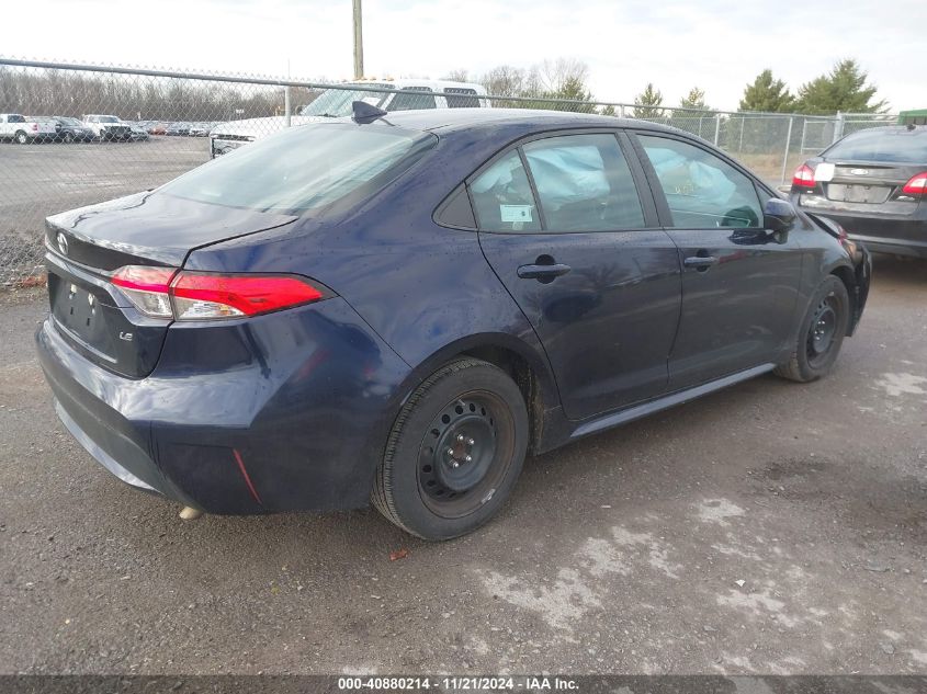 2021 Toyota Corolla Le VIN: 5YFEPMAE9MP165737 Lot: 40880214