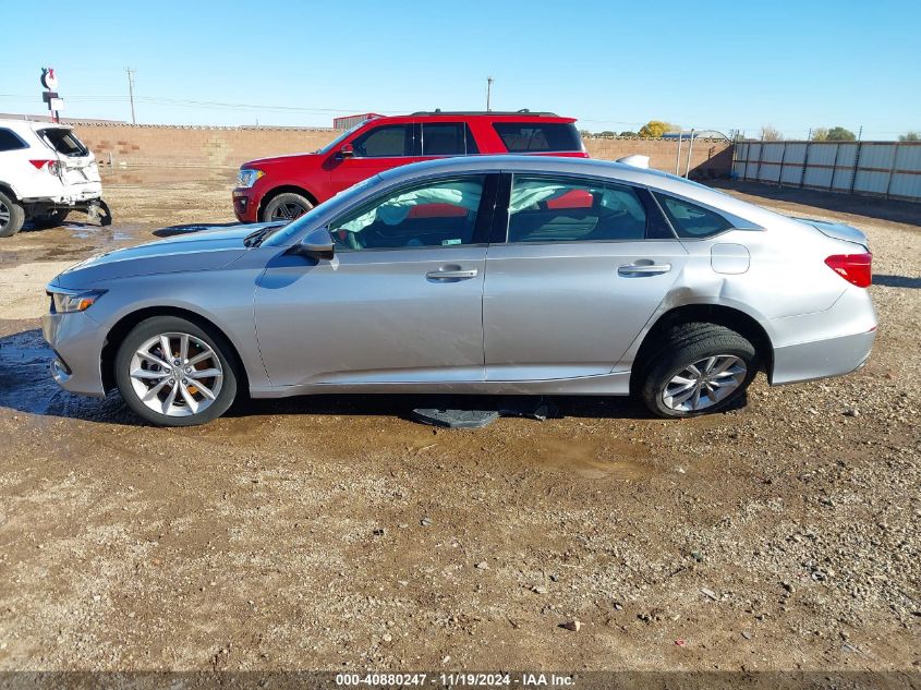 2022 Honda Accord Lx VIN: 1HGCV1F16NA041921 Lot: 40880247