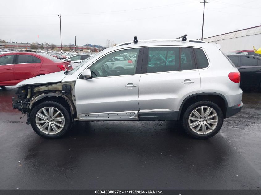 2014 Volkswagen Tiguan Sel VIN: WVGAV3AX5EW530256 Lot: 40880272