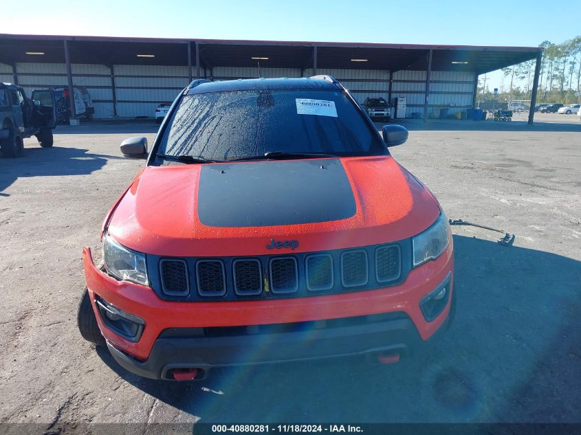 2018 Jeep Compass Trailhawk 4X4 VIN: 3C4NJDDB0JT190943 Lot: 40880281