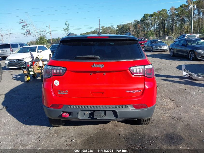 2018 Jeep Compass Trailhawk 4X4 VIN: 3C4NJDDB0JT190943 Lot: 40880281