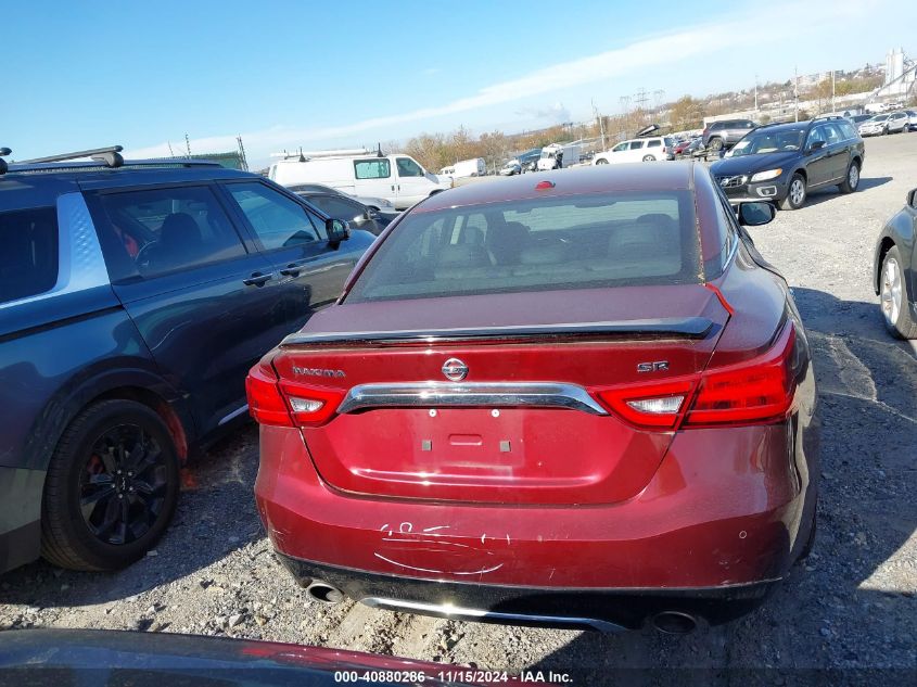 2017 Nissan Maxima 3.5 Sr VIN: 1N4AA6AP8HC366918 Lot: 40880286
