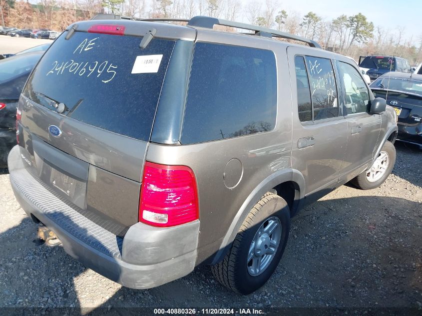 2003 Ford Explorer Xls VIN: 1FMZU72K23UC63778 Lot: 40880326